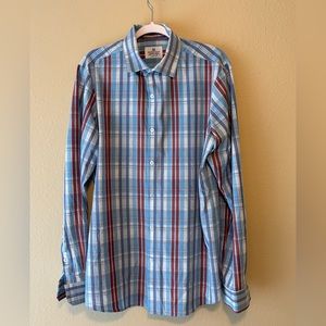 Mizzen + Main Large Tall Trim Fit button down shirt